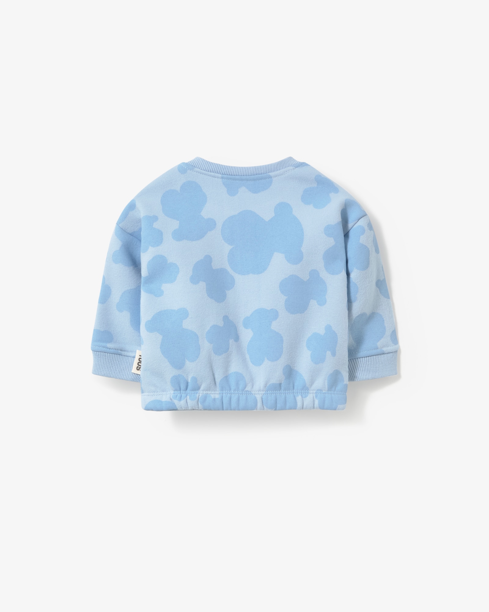 Sweatshirt Infantil com Ursos Azul-claro-2