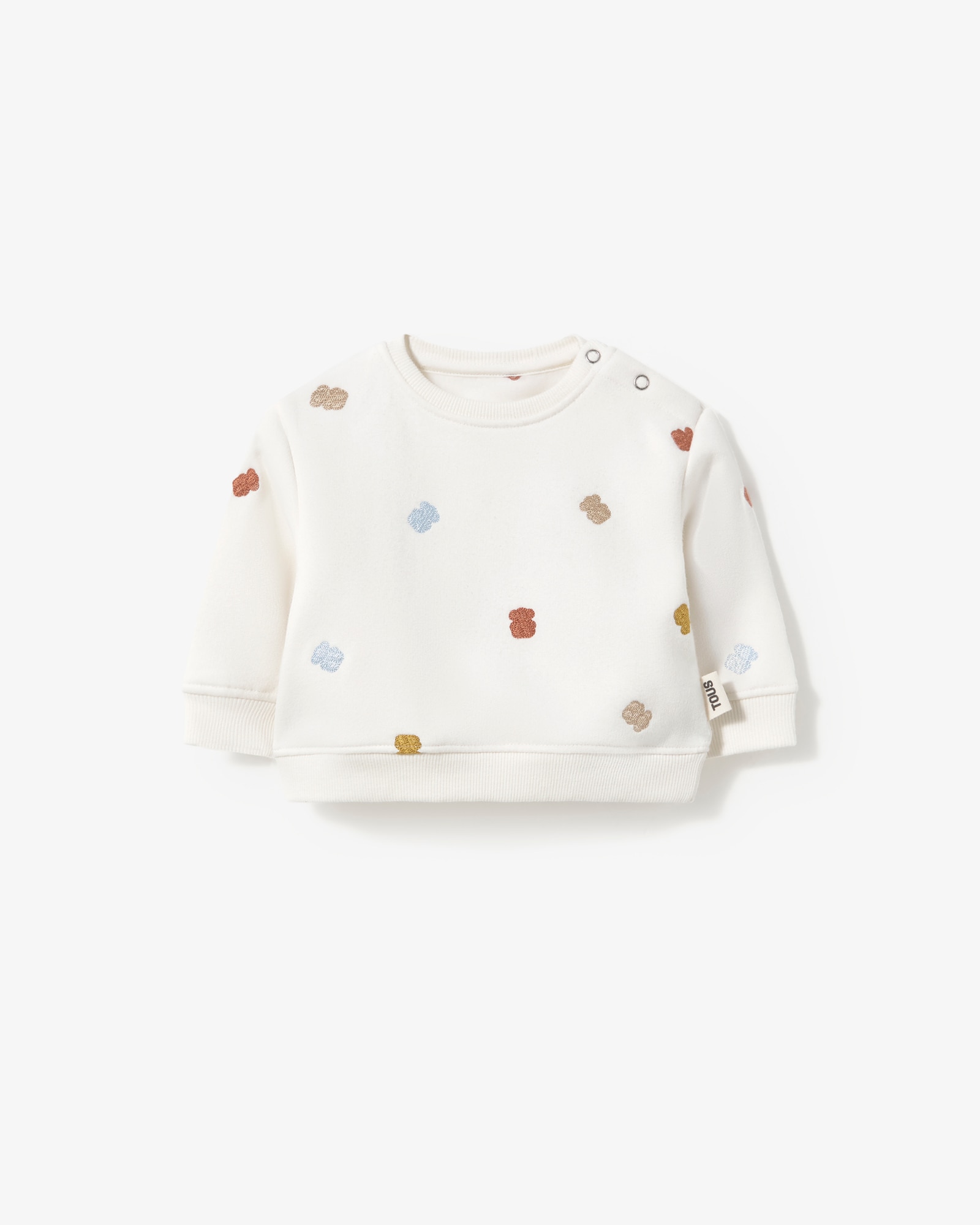 Imagem 0 de Sweatshirt com Ursos Multicolor Bordados