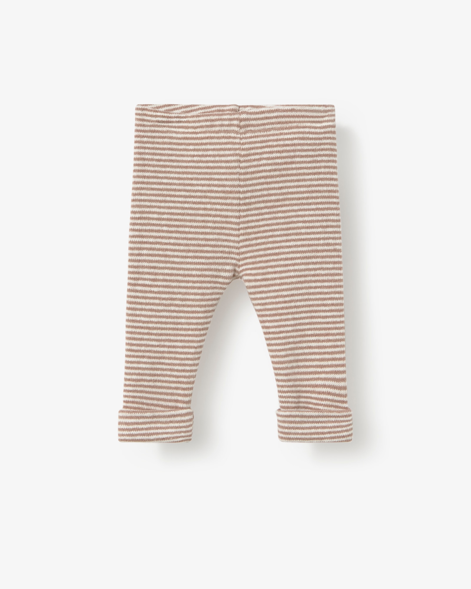 Conjunto Infantil em Algodão Liso com Urso e Leggings Às Riscas Tous Cru-3