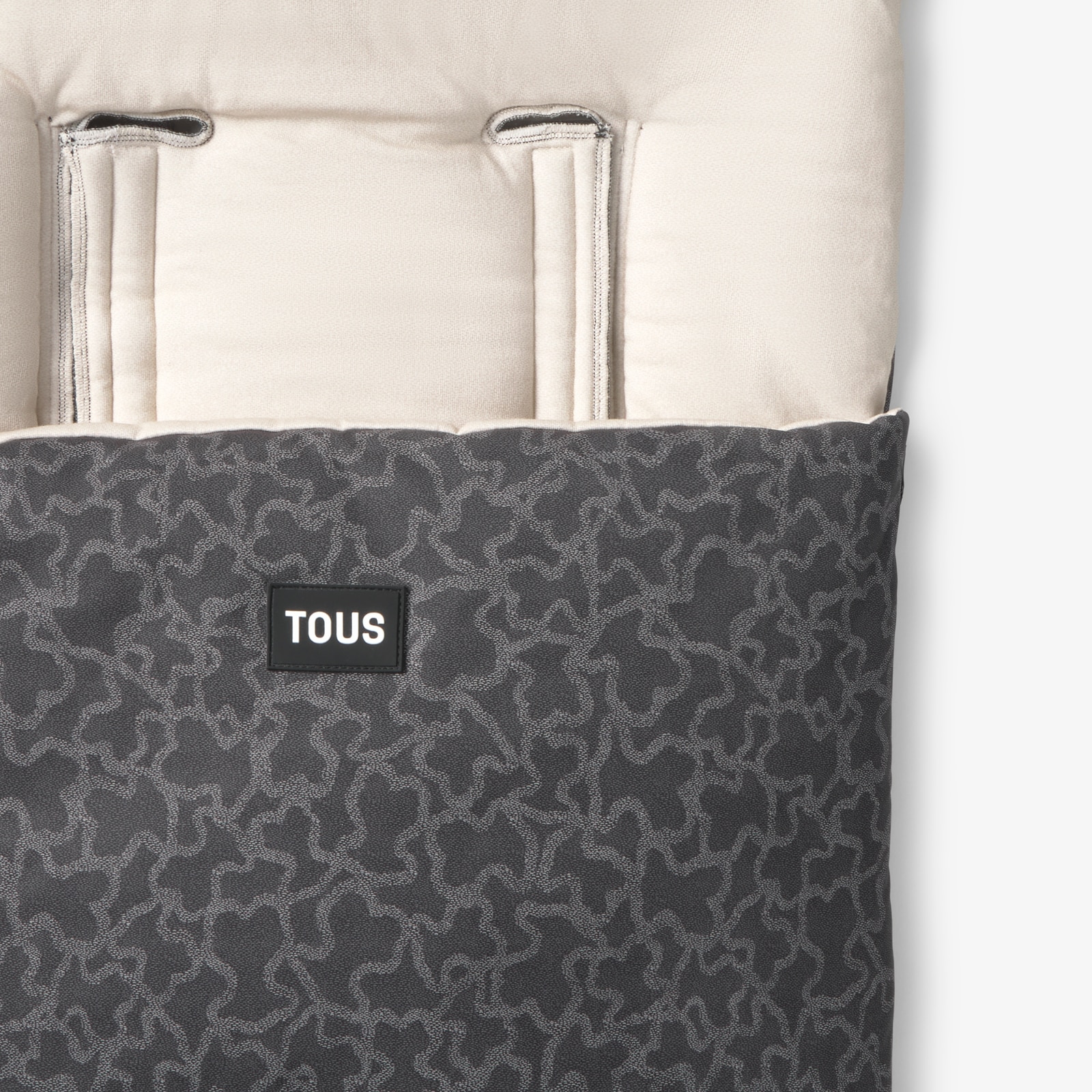 Saco Universal Tous Baby para Cadeira de Passeio com Estampado Kaos Preto-3
