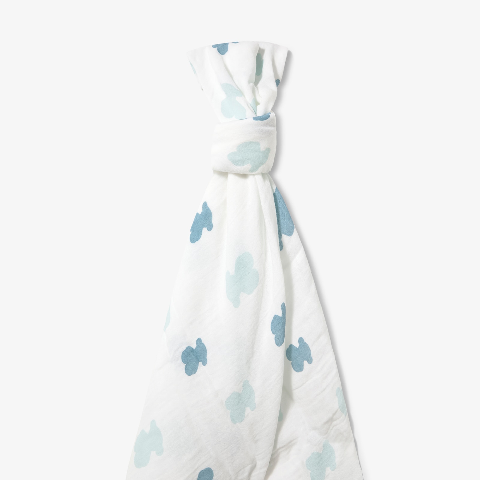 Muselina de Algodão 98x118 Cm Tous Baby com Ursos Verde-3