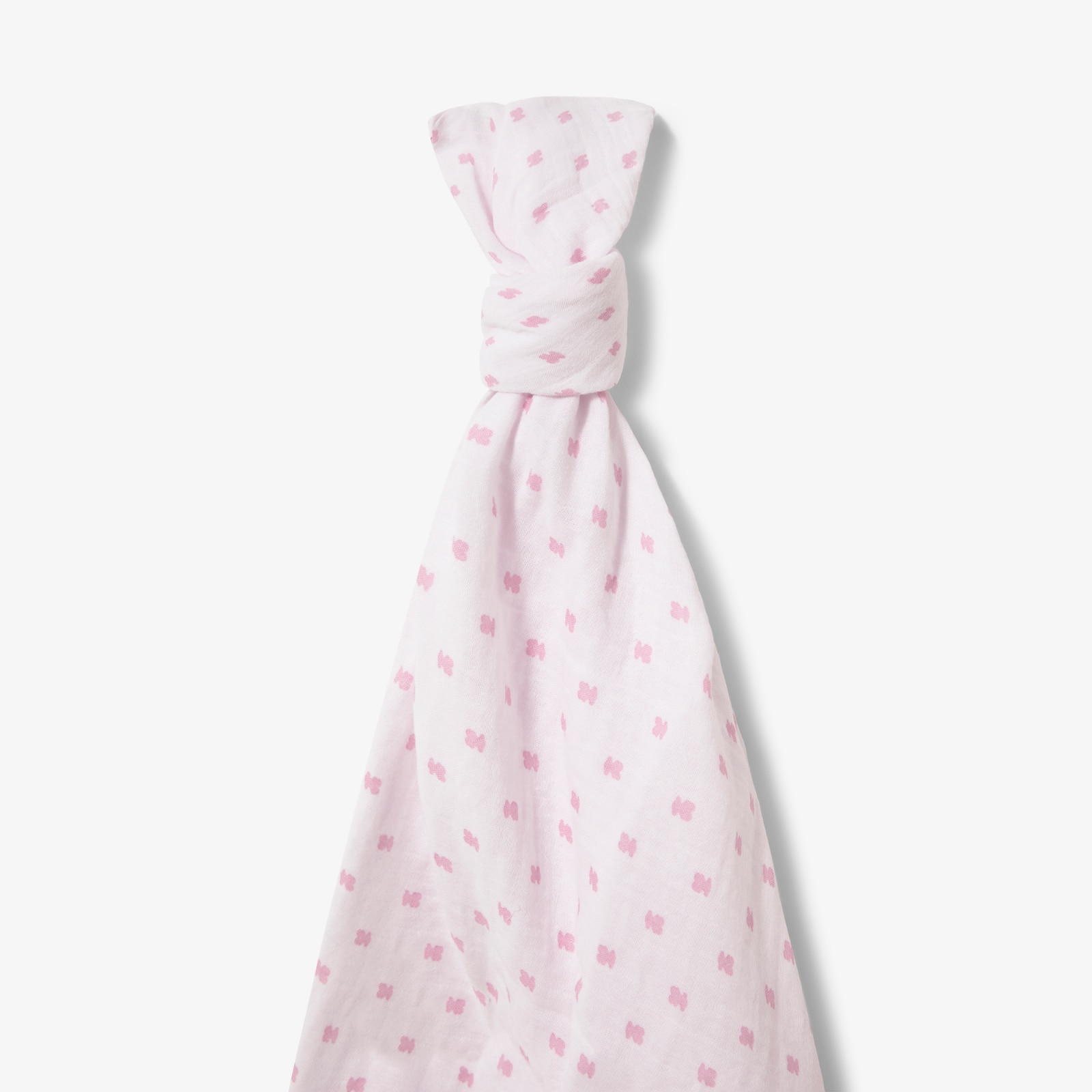 Muselina de Algodão 98x118 Cm Tous Baby com Pequenos Ursos Rosa-3