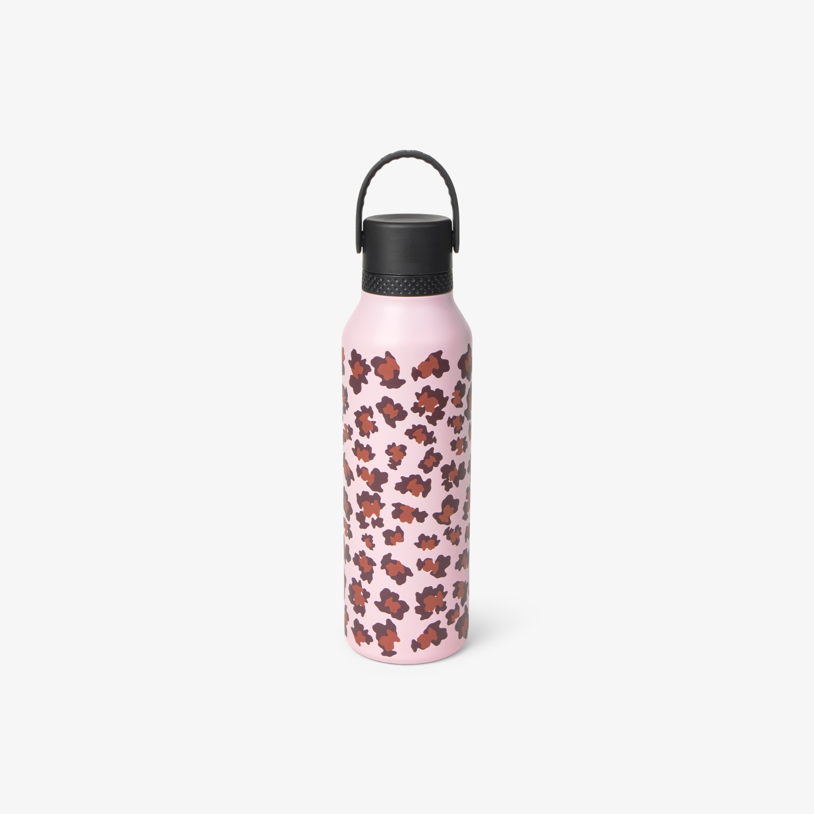 Garrafa Tous Baby com Revestimento Cerâmico com Desenho Felino Rosa-2