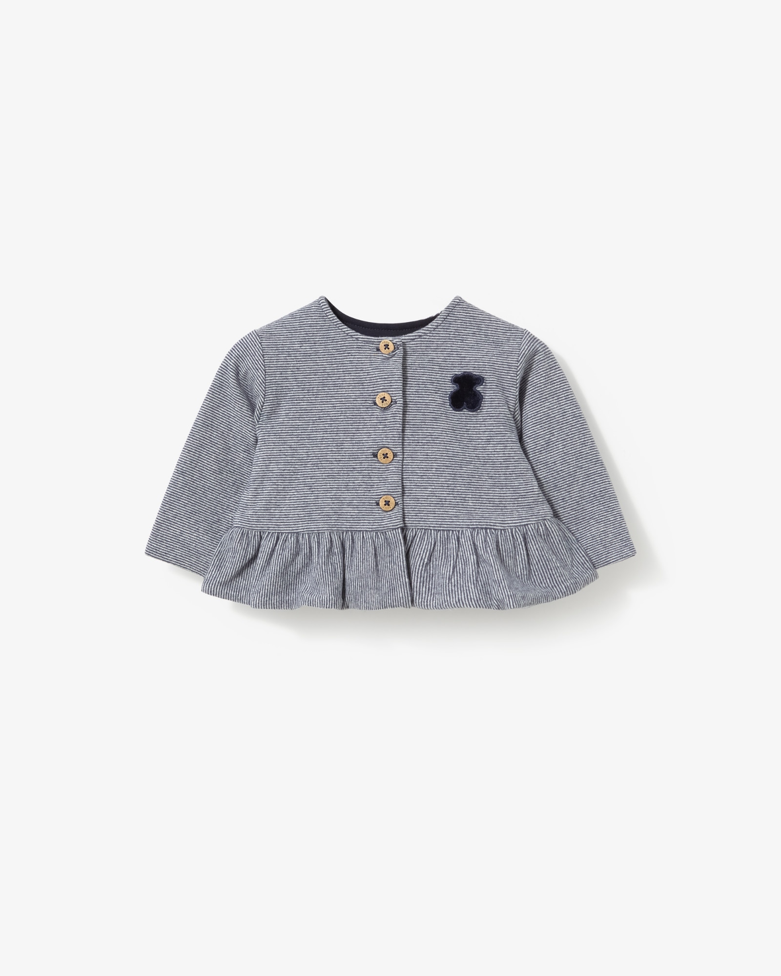 Imagem 0 de Camisa Infantil Às Riscas de Corte Casual