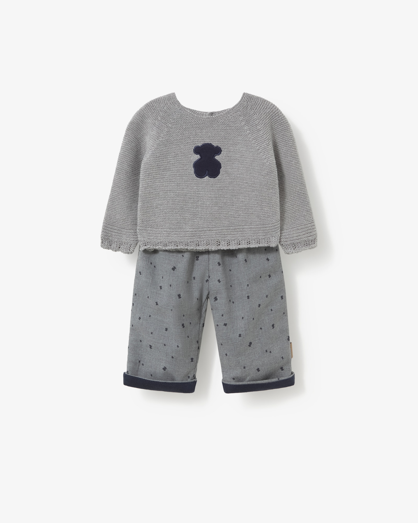 Imagem 0 de Conjunto Infantil com Camisola e Calças com Ursinhos