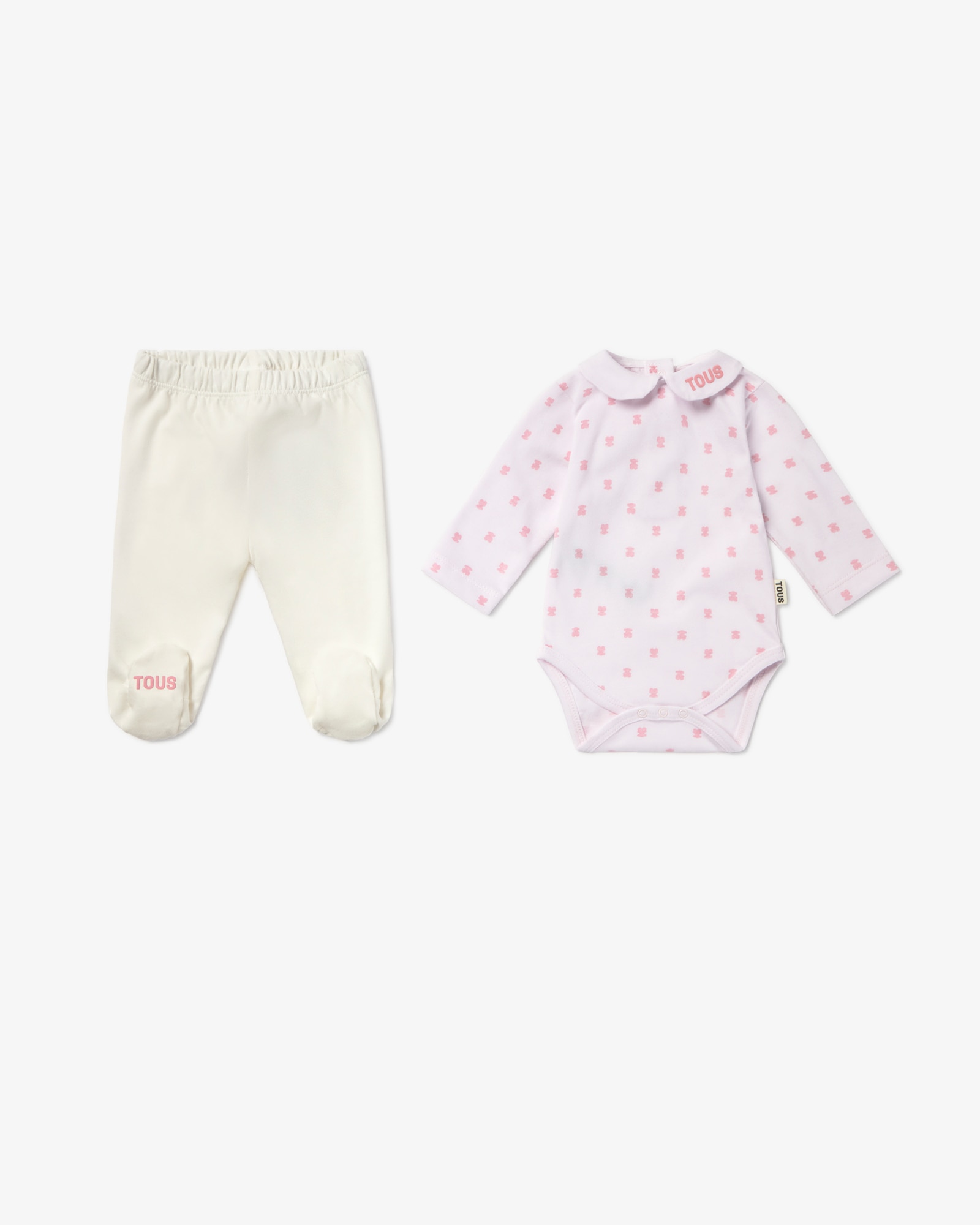 Imagem 0 de Conjunto para Bebé em Algodão Estampado Multi Ursos e Liso