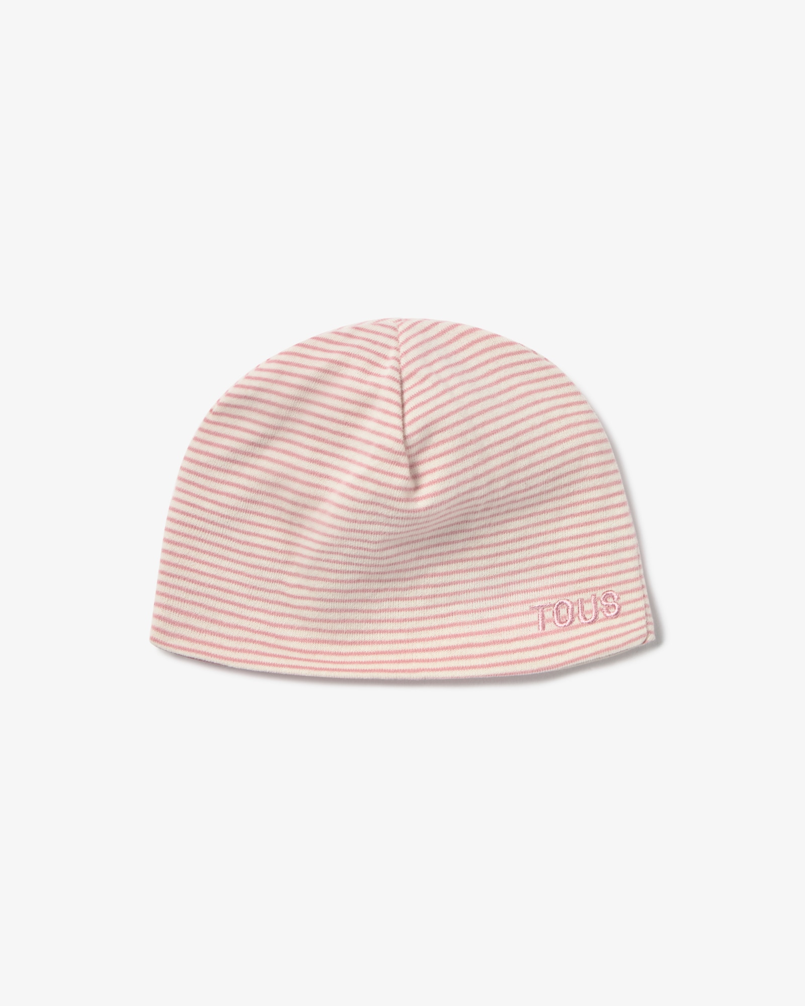 Set para Bebé Primeira Roupa de Algodão com Chapéu, T-shirt Cruzada e Polaina Tous Rosa-3