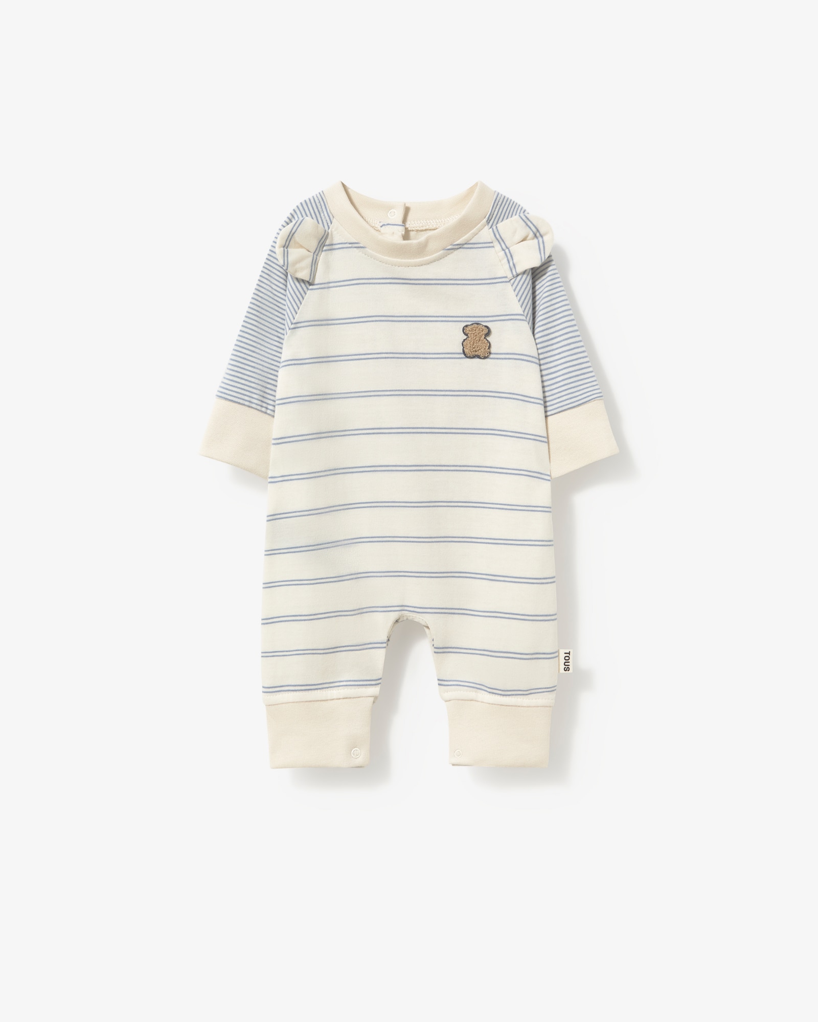 Imagem 0 de Babygrow para Bebé com Orelhas em Algodão Às Riscas