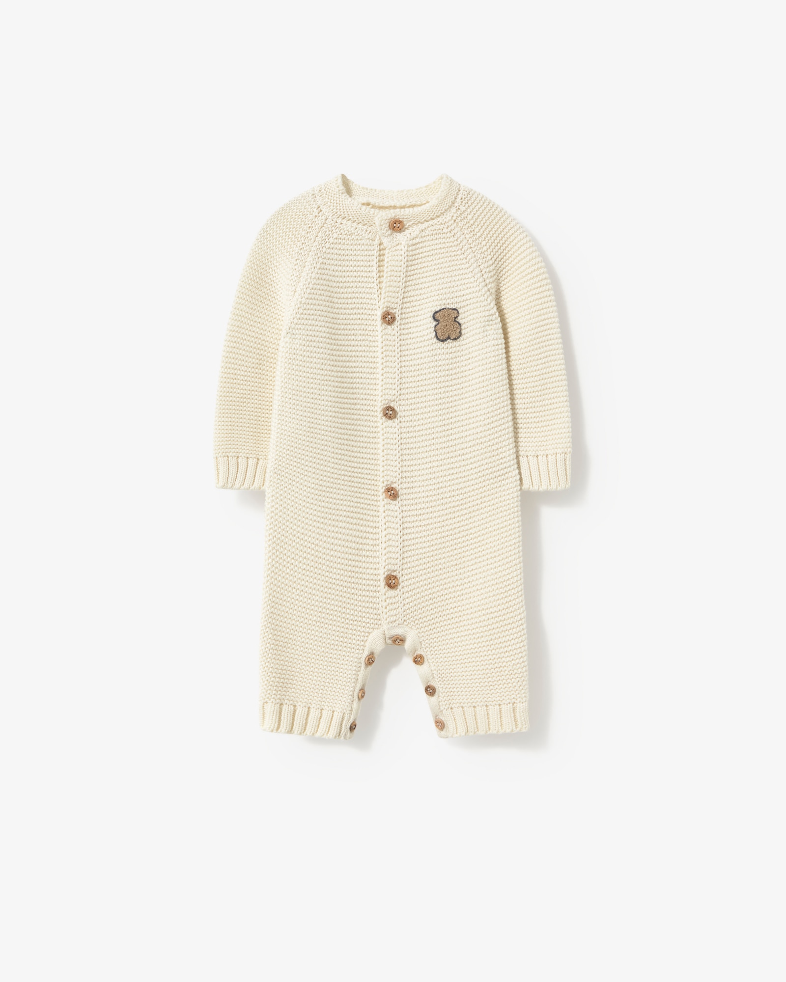 Imagem 0 de Babygrow para Bebé em Algodão Tricotado com Botões sem Pés