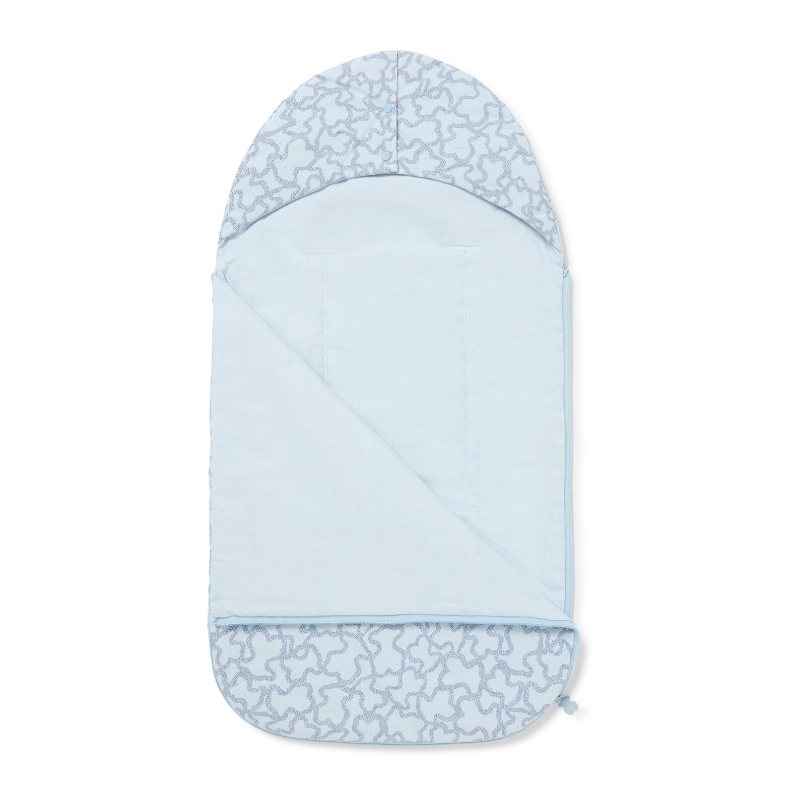 Saco para Alcofa ou Carrinho de Passeio Reversível Tous Baby Hkaos Azul-2