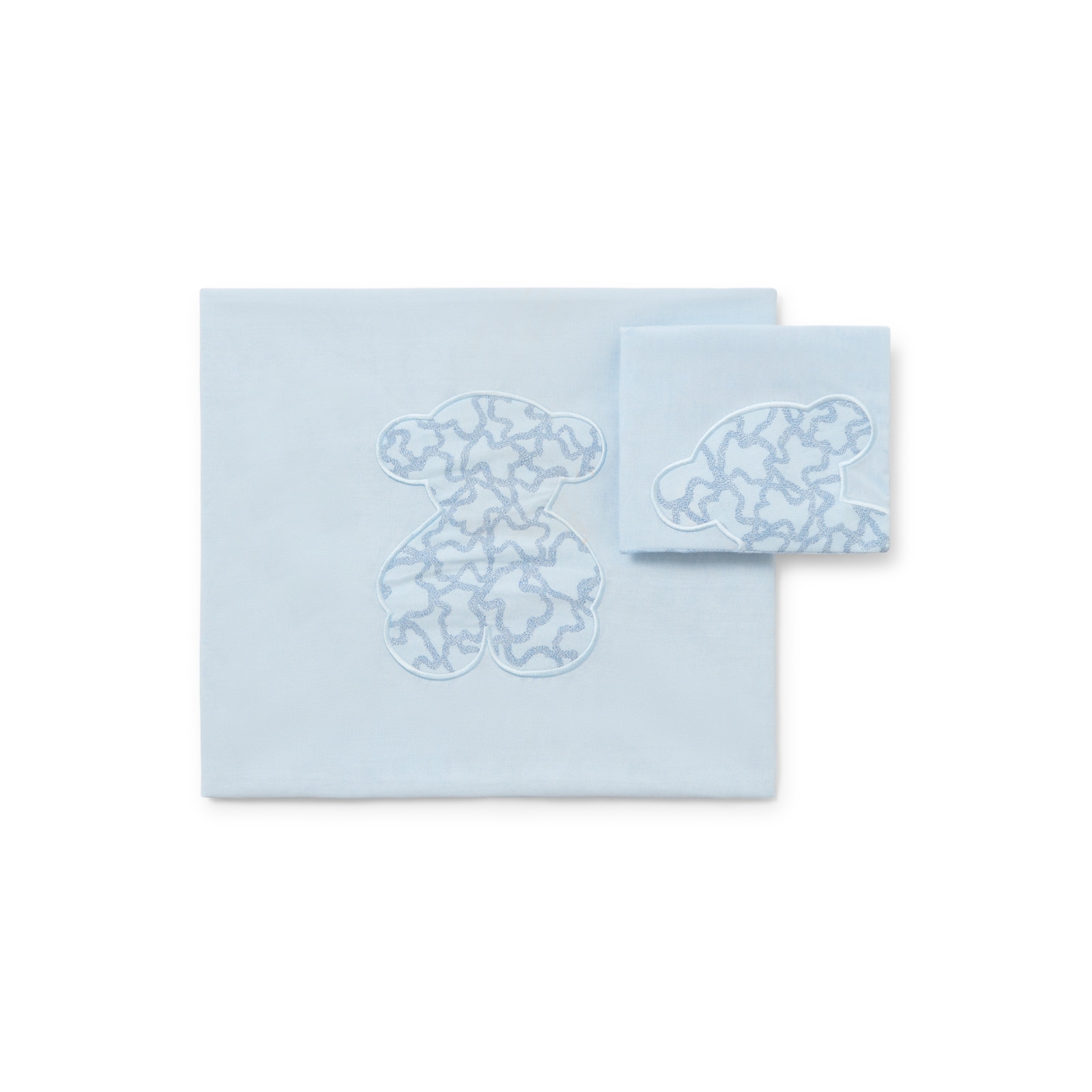 Imagem 0 de Conjunto 4 Peças para Mini Berço (50x80): Capa de Edredão, Capa de Almofada, Recheio Nórdico e Almofada Tous Baby Hkaos