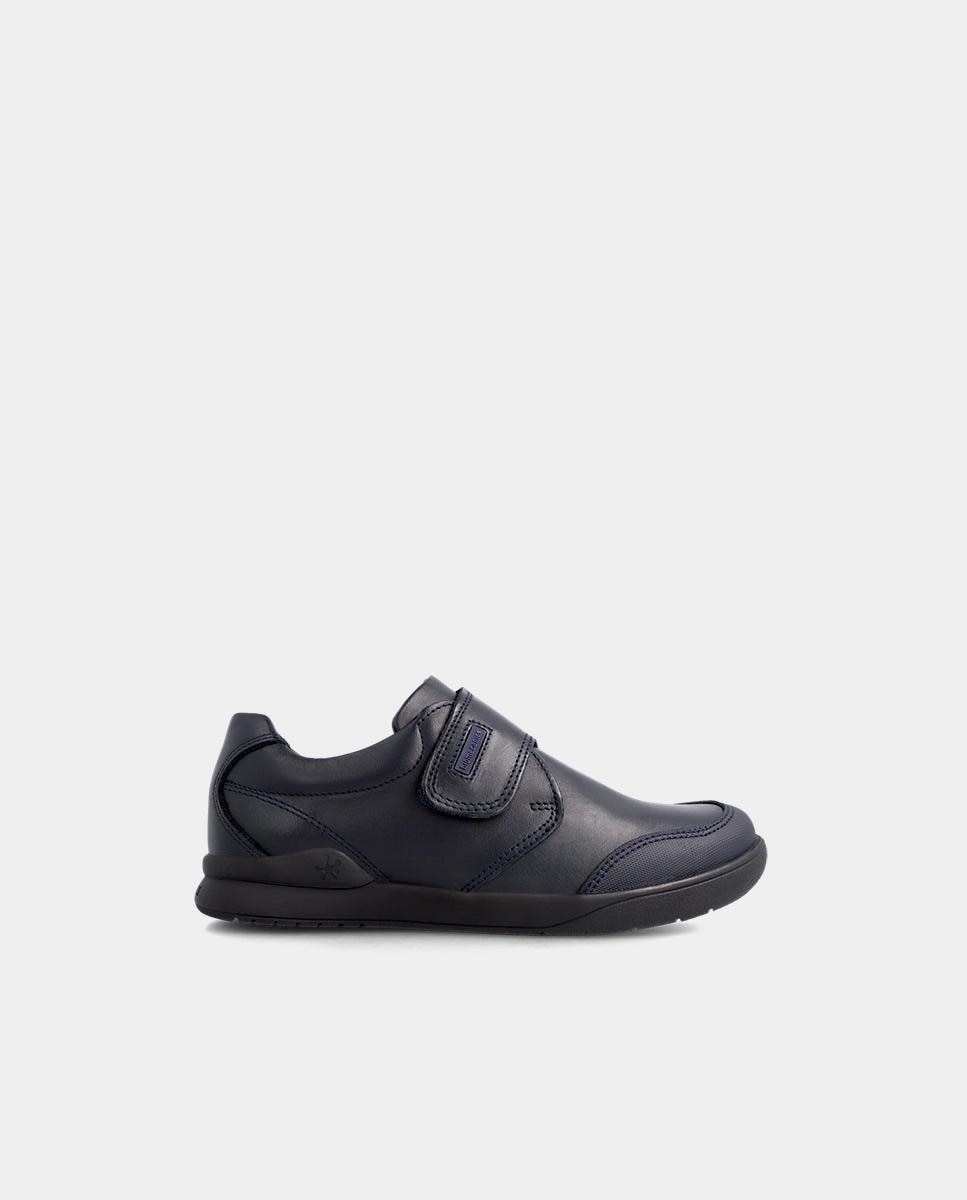 Imagem 0 de Bluchers Infantil de Pele Colegiais com Velcro