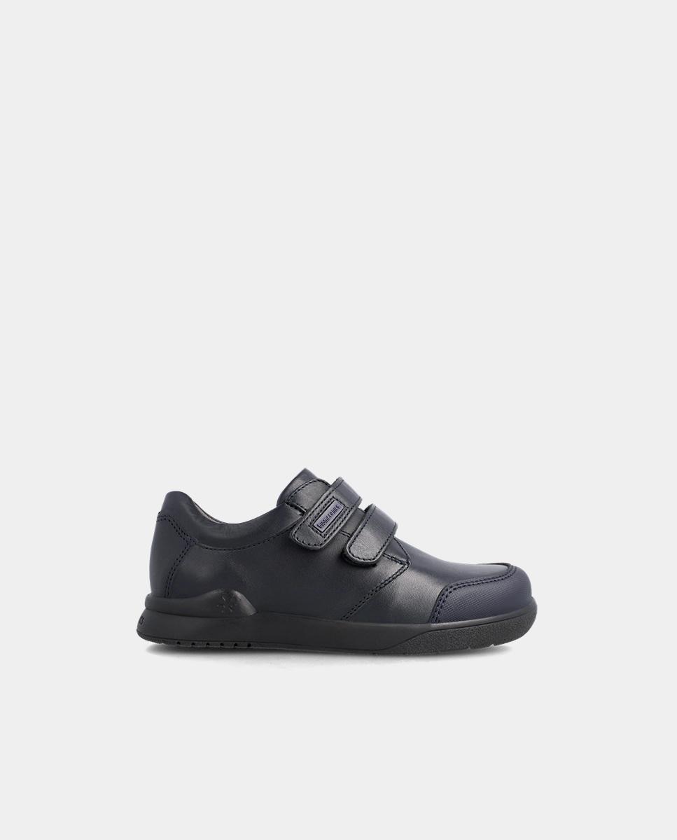 Imagem 0 de Sapatos de Cordões Infantil de Napa com Fecho Ajustável