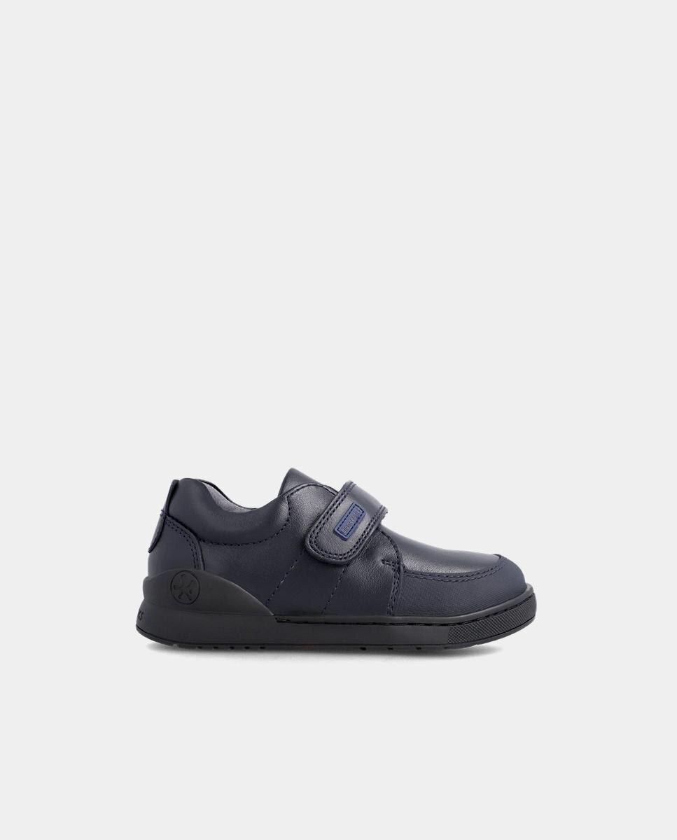 Imagem 0 de Sapatilhas de Pele Infantil com Velcro