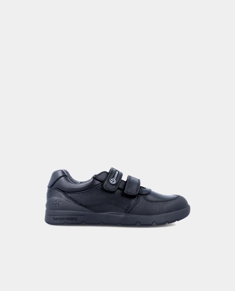 Imagem 0 de Sapatos de Cordões Infantil de Pele com Velcro Duplo