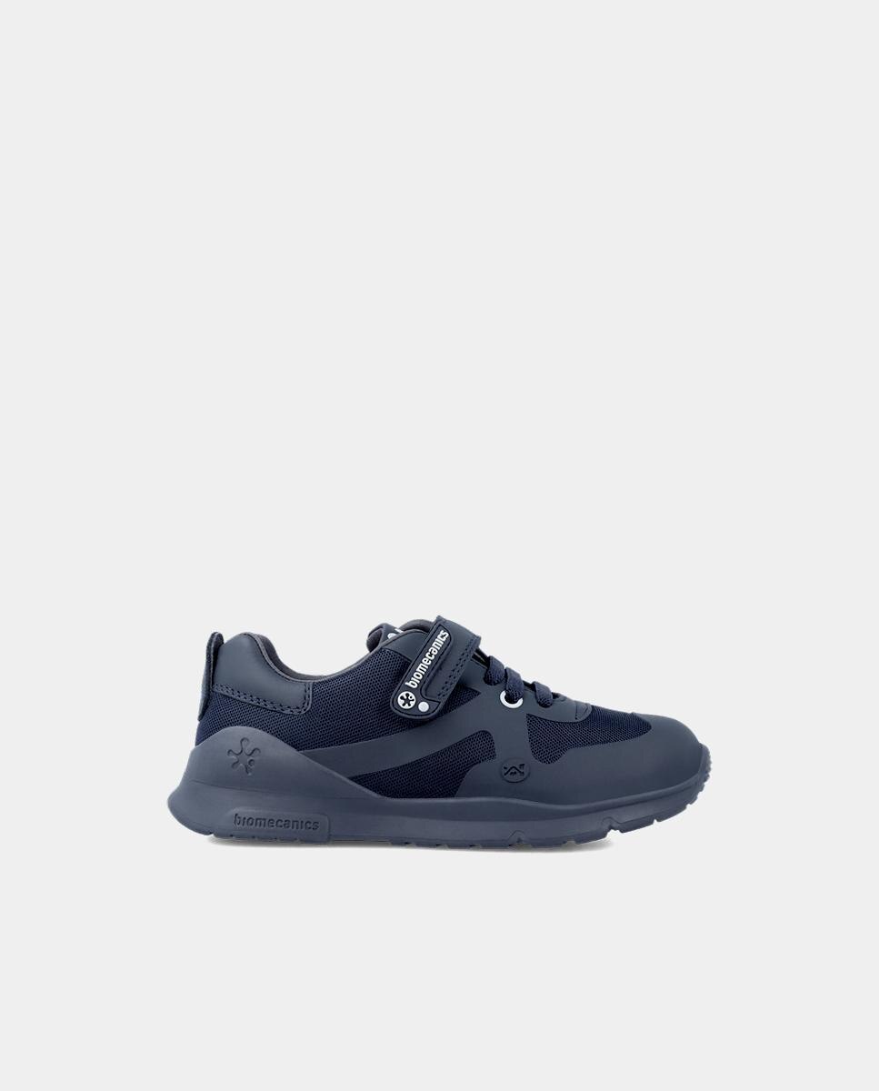 Imagem 0 de Sapatos de Cordões Infantil em Pele com Atacadores e Velcro