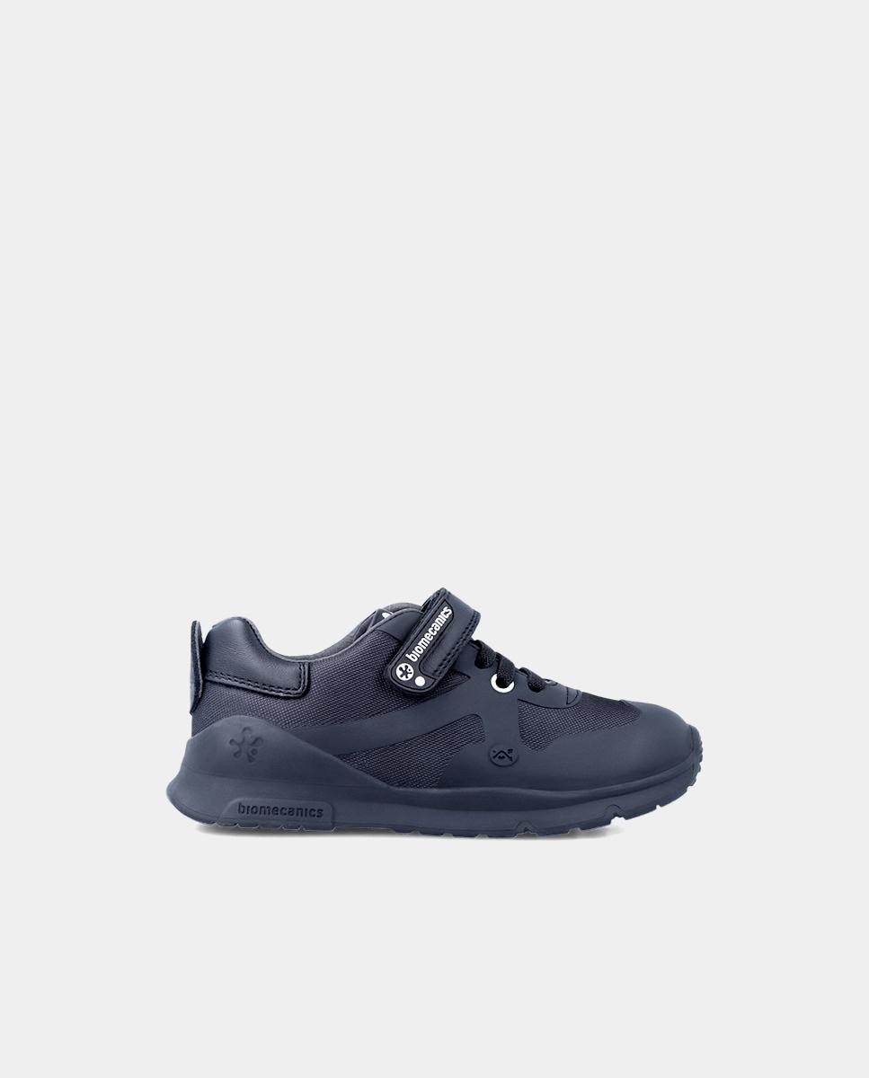 Imagem 0 de Sapatos de Cordões Infantil em Pele com Atacadores e Velcro