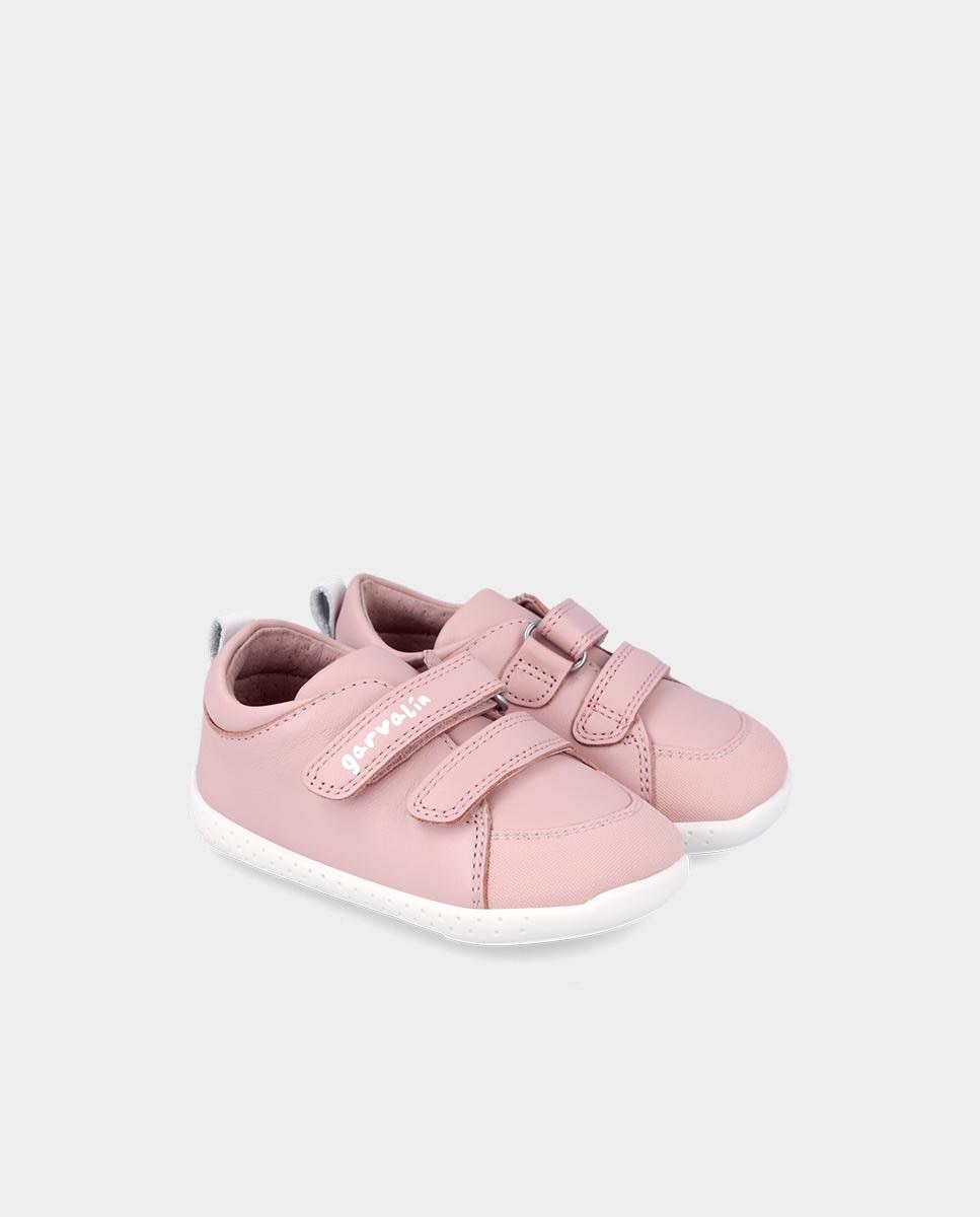 Sapatilhas Desportivas Respeitosas com o Crescimento Do Pé e Velcro Rosa-claro-2