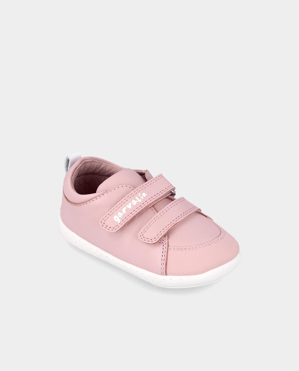 Sapatilhas Desportivas Respeitosas com o Crescimento Do Pé e Velcro Rosa-claro-4