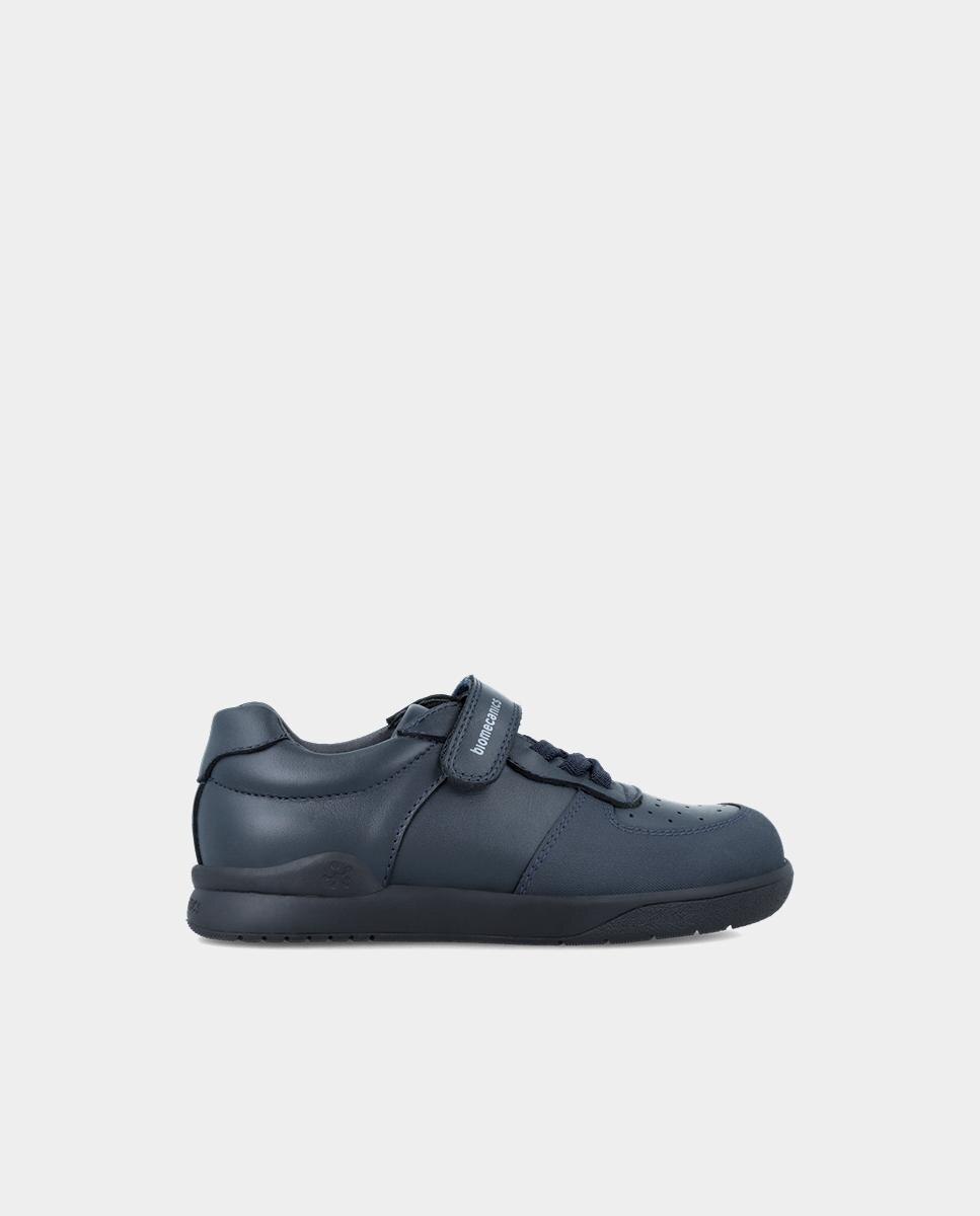 Imagem 0 de Sapatos de Cordões Infantil de Pele com Velcro