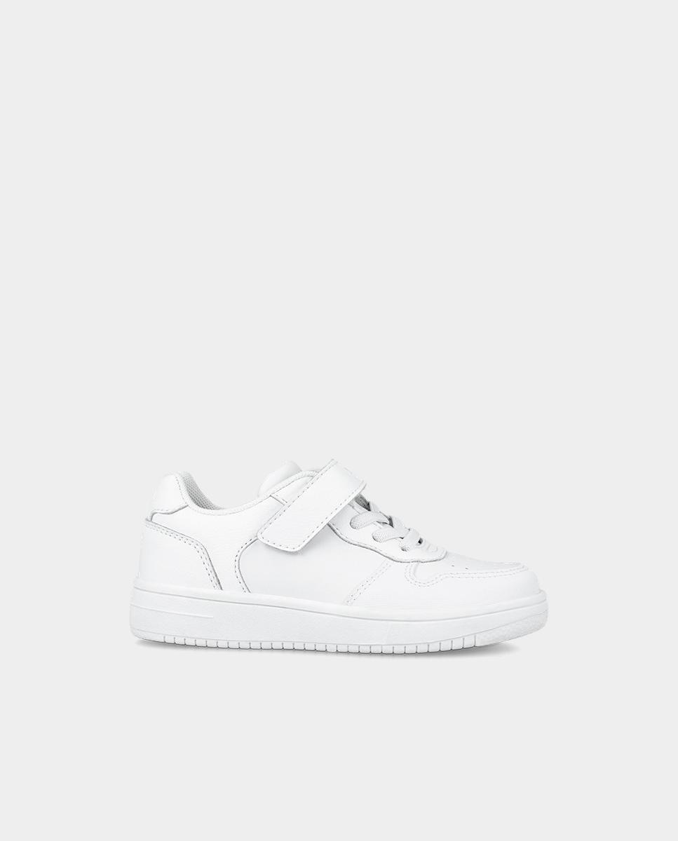 Imagem 0 de Sapatilhas Desportivas Infantil de Pele com Fecho de Cordões e Velcro