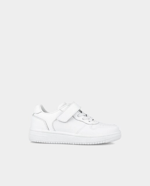 Imagem 0 de Sapatilhas Desportivas Infantil de Pele com Fecho de Cordões e Velcro