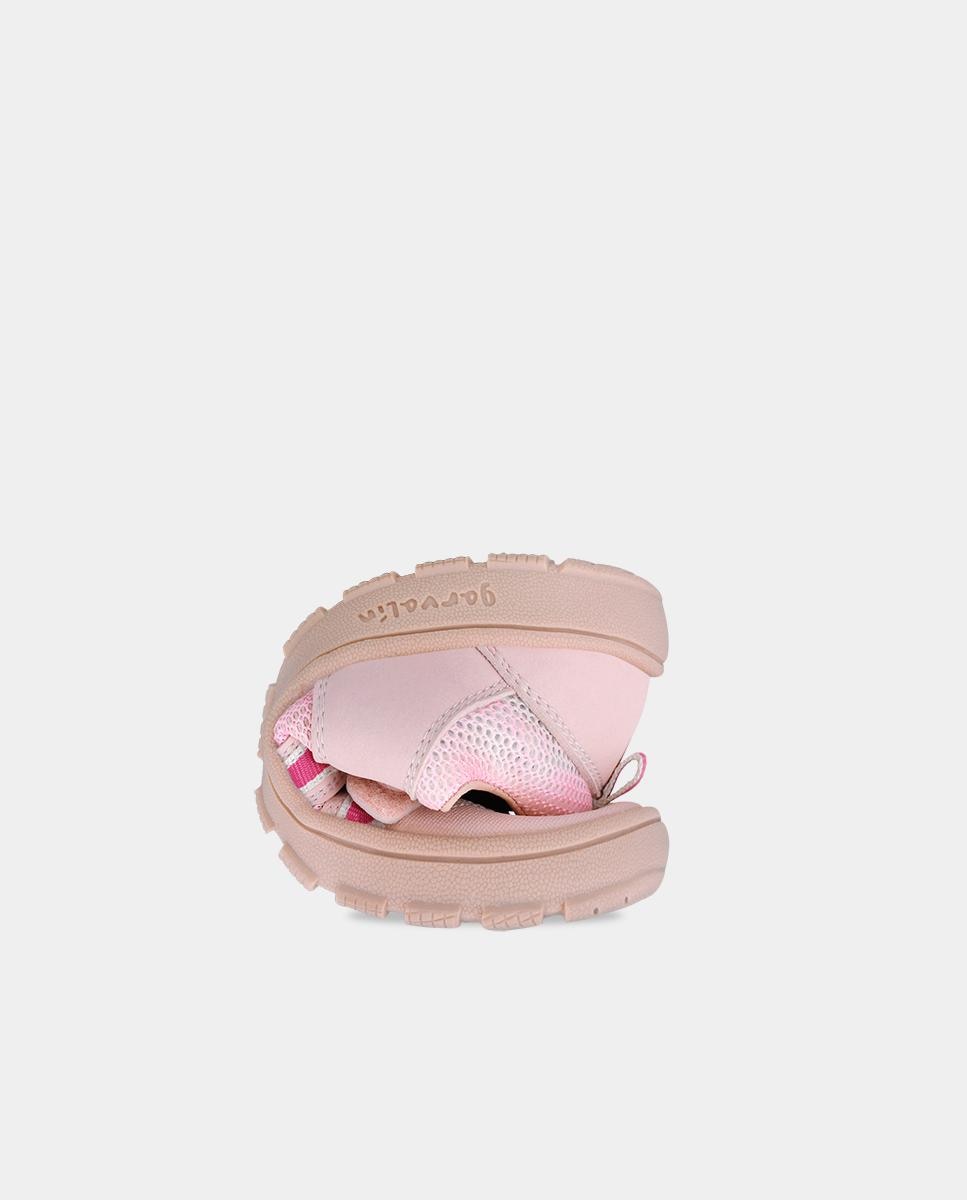 Sapatilhas Desportivas Respeitosas com o Crescimento Do Pé e Velcro Garvalín Rosa-3