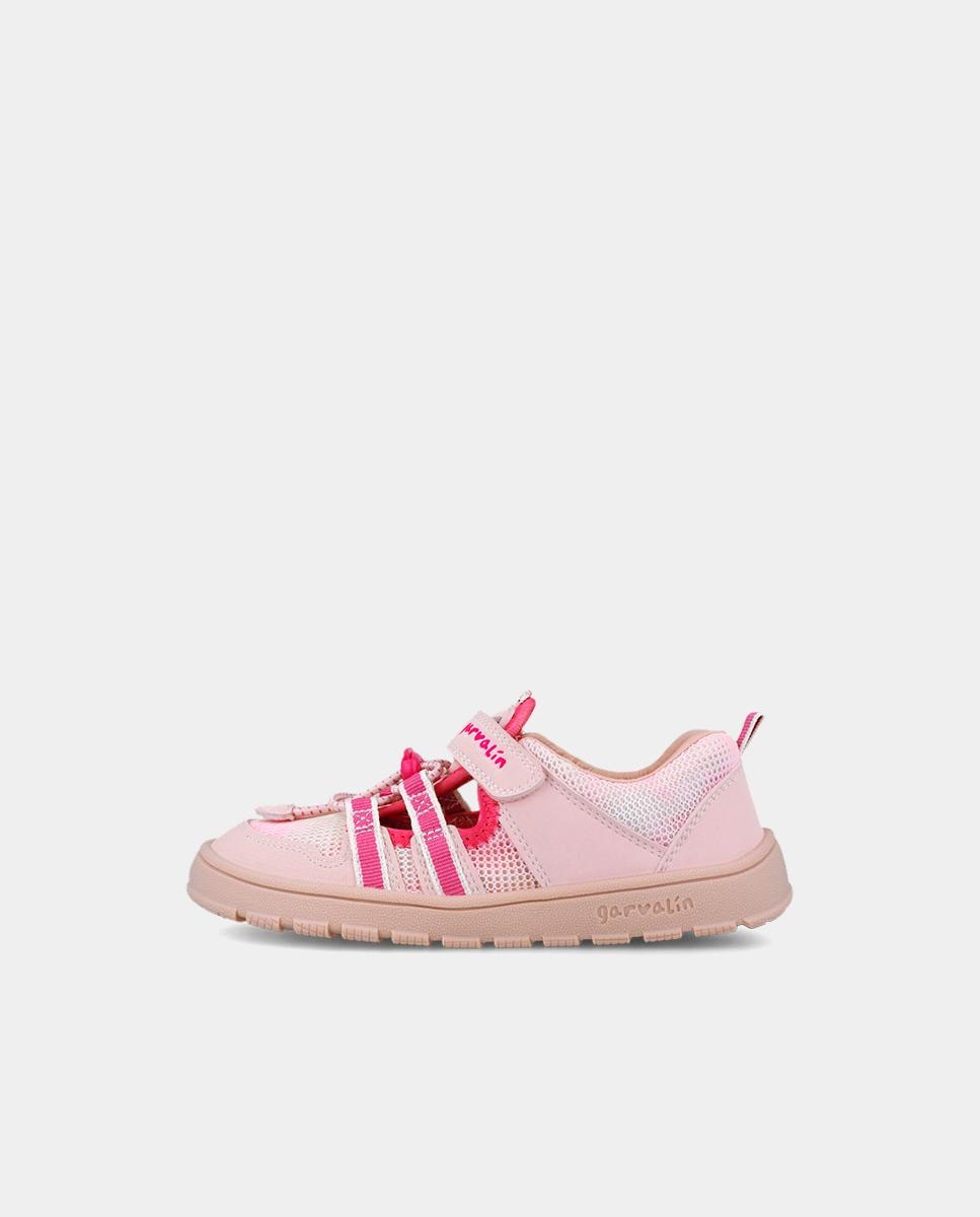 Sapatilhas Desportivas Respeitosas com o Crescimento Do Pé e Velcro Garvalín Rosa-6