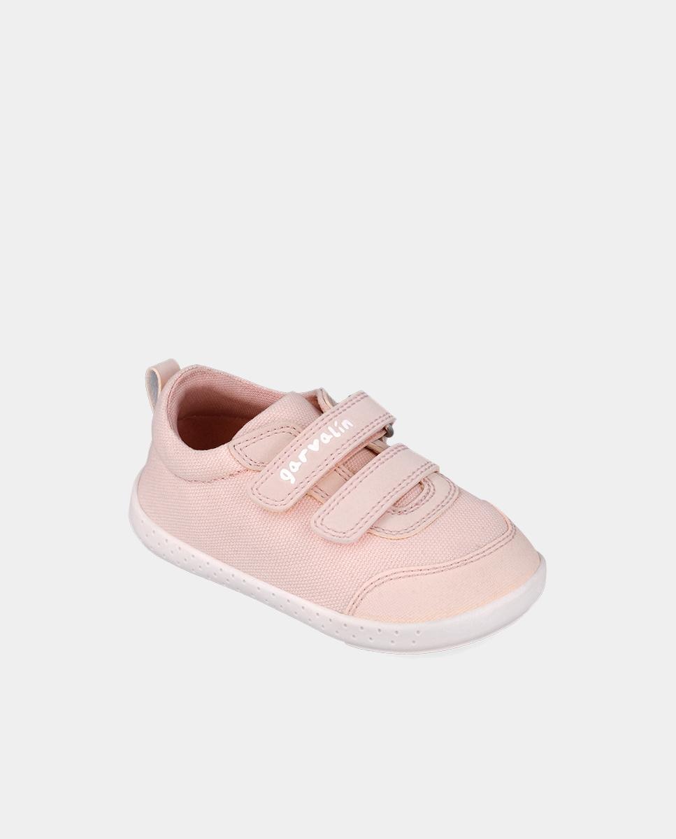 Sapatilhas Desportivas Respeitosas com o Crescimento Do Pé e Velcro Garvalín Rosa-pastel-4
