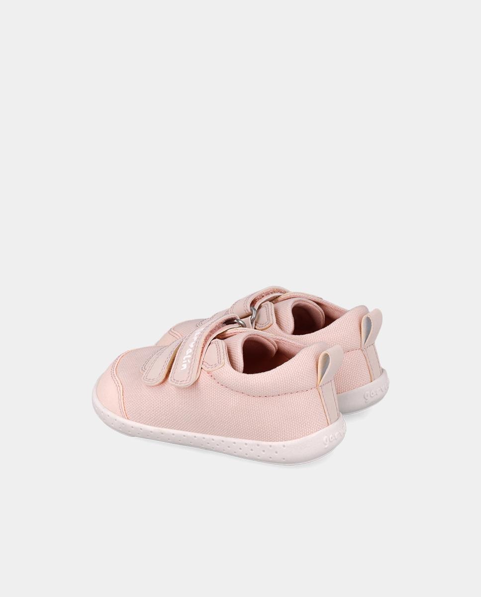 Sapatilhas Desportivas Respeitosas com o Crescimento Do Pé e Velcro Garvalín Rosa-pastel-5