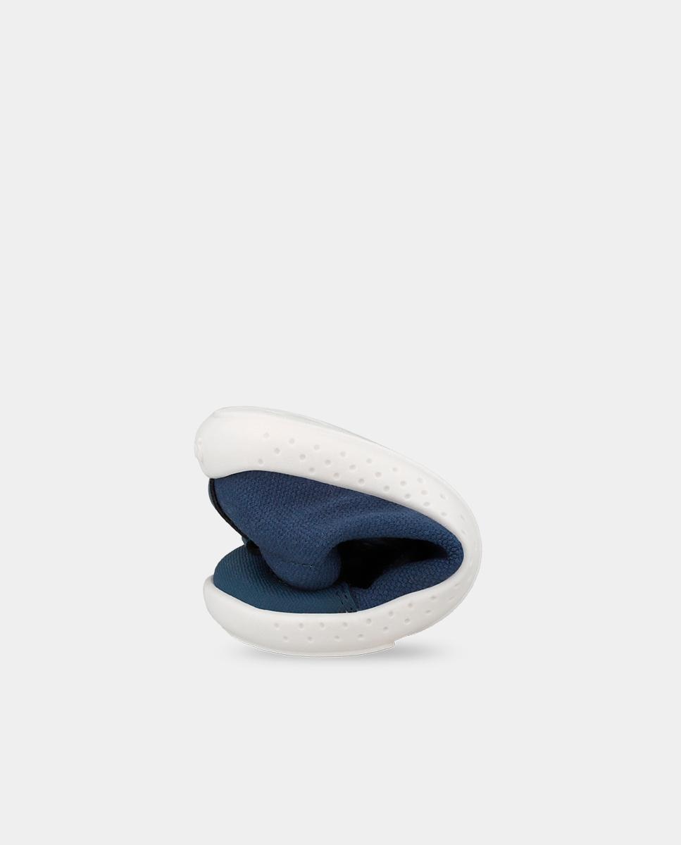 Sapatilhas de Lona Respeitosas com o Crescimento Do Pé Infantil com Velcro Garvalín Azul-marinho-3