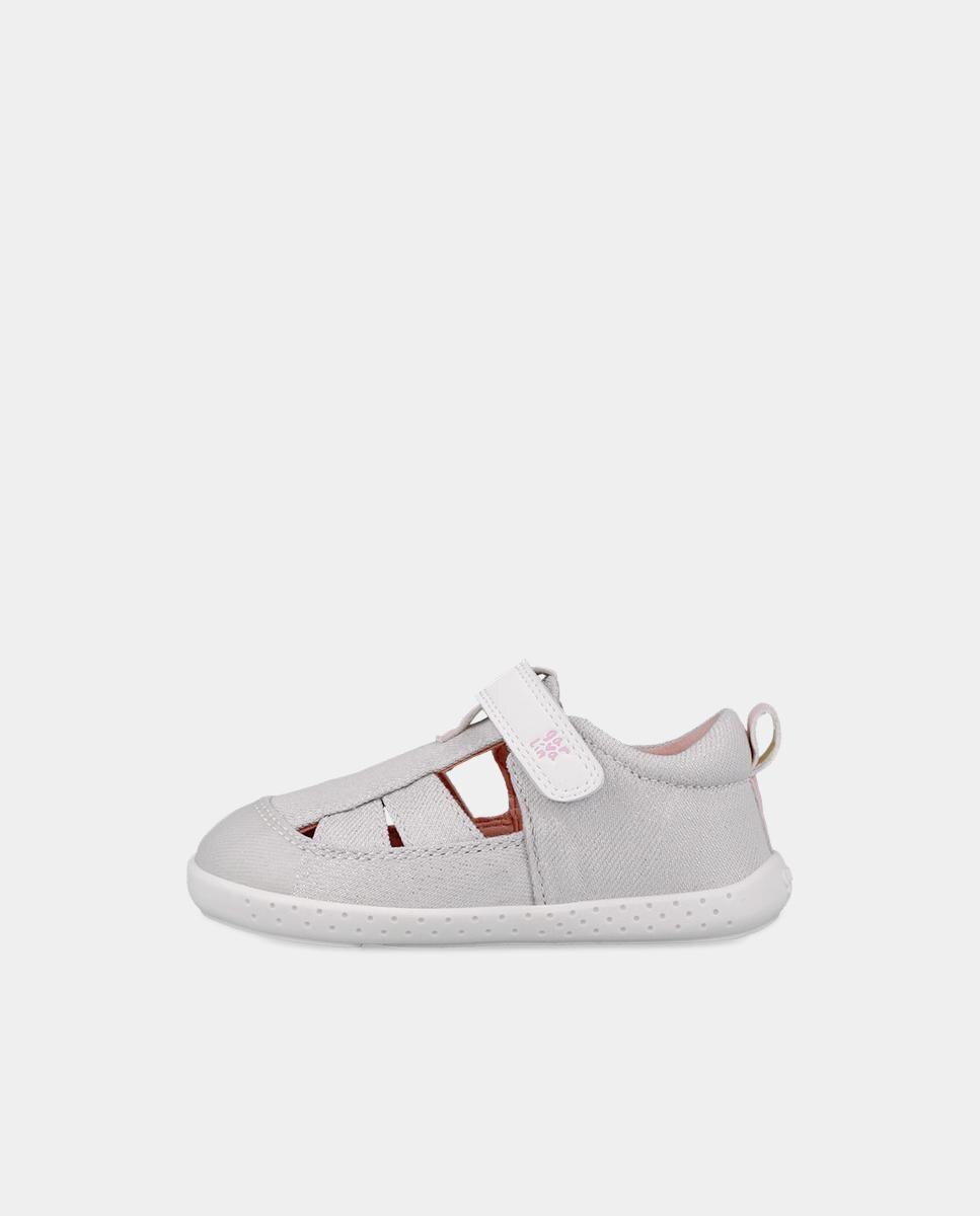 Sapatilhas Desportivas Respeitosas com o Crescimento Do Pé e Velcro Garvalín Branco-6