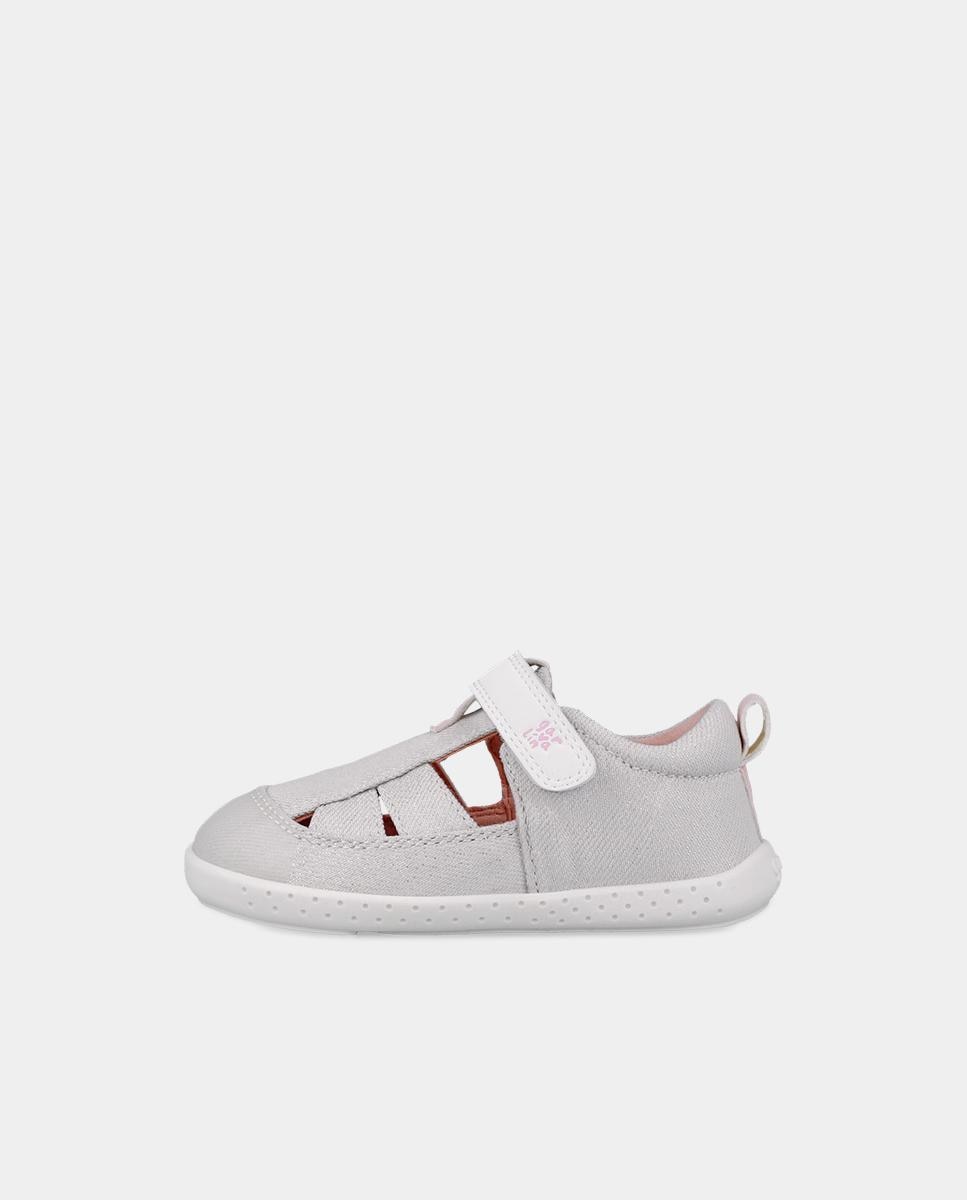 Sapatilhas Desportivas Respeitosas com o Crescimento Do Pé e Velcro Garvalín Branco-6