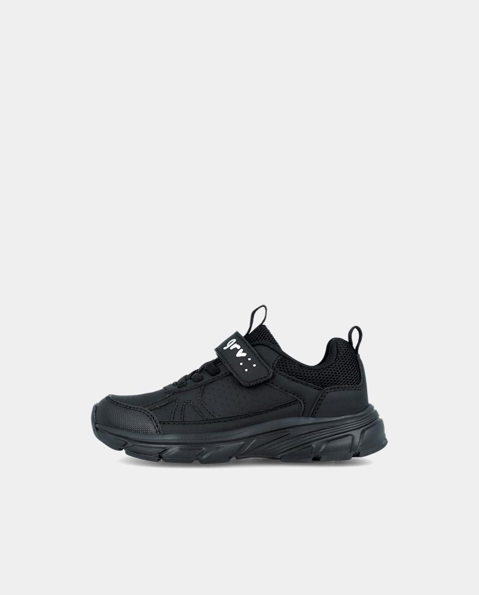Sapatilhas Desportivas Infantil com Proteção de Biqueira e Atacadores-fecho de Velcro Garvalín Preto-5