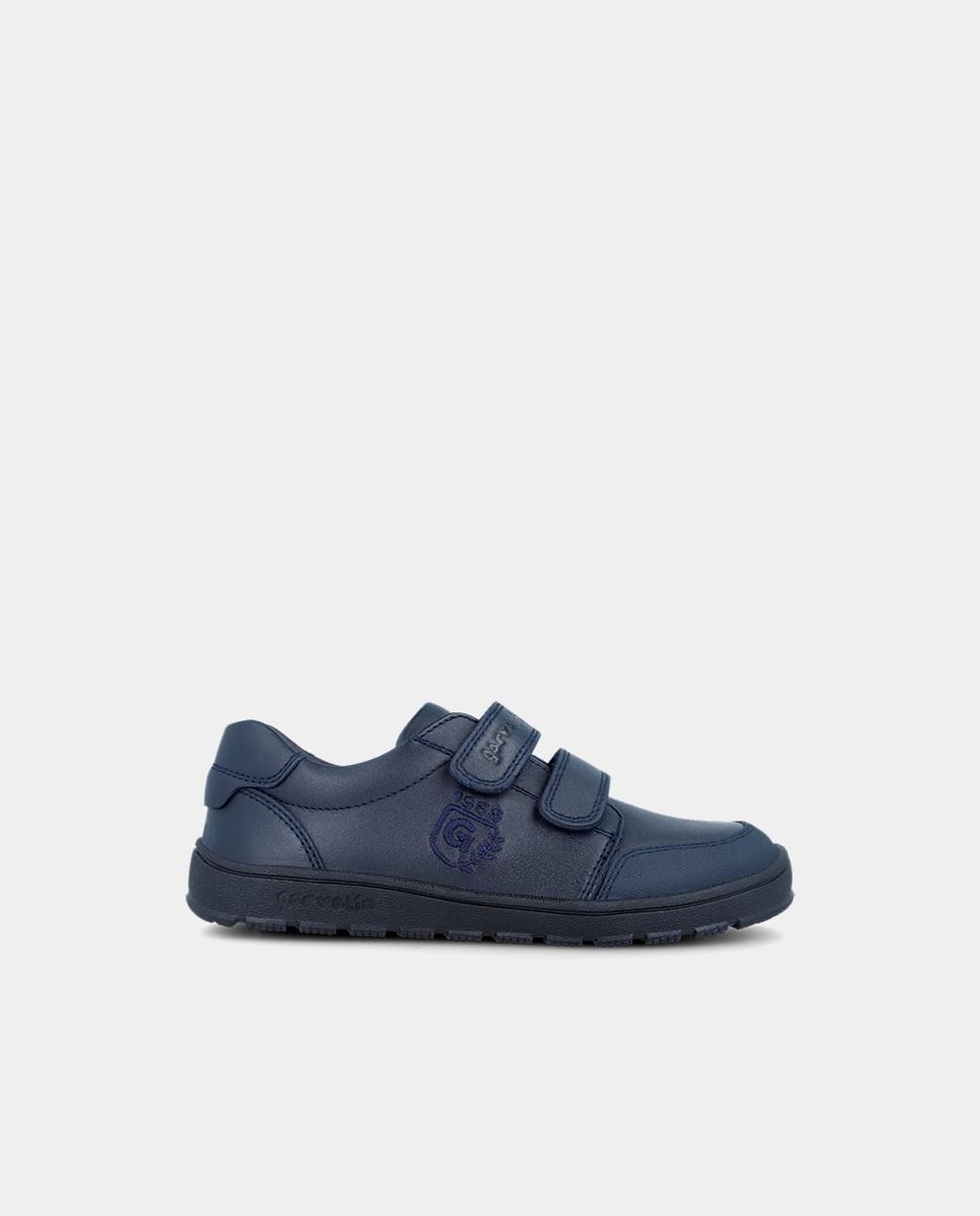 Imagem 0 de Bluchers Infantil Colegiais de Pele Respeitosos com o Crescimento Natural Do Pé