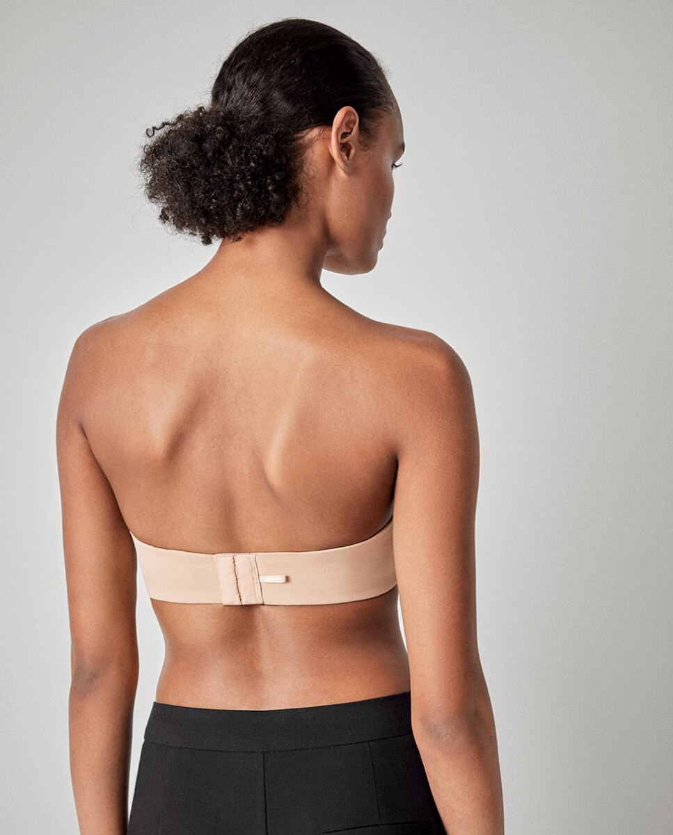 Soutien Básico com Aro e Alças Multiposições Bege-4