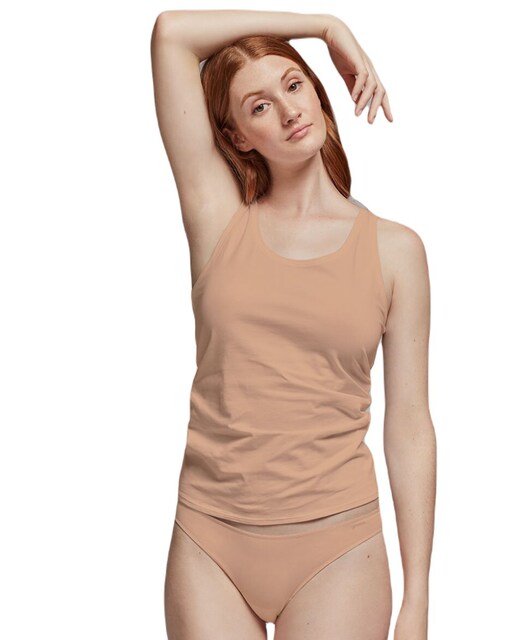 Imagem 0 de T-shirt Interior com Algodão Orgânico de Alças