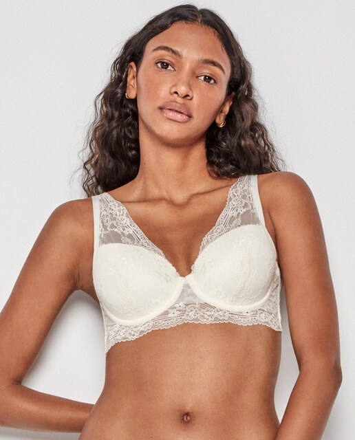 Imagem 0 de Soutien Bralette com Aro e Foam em Tecido de Renda