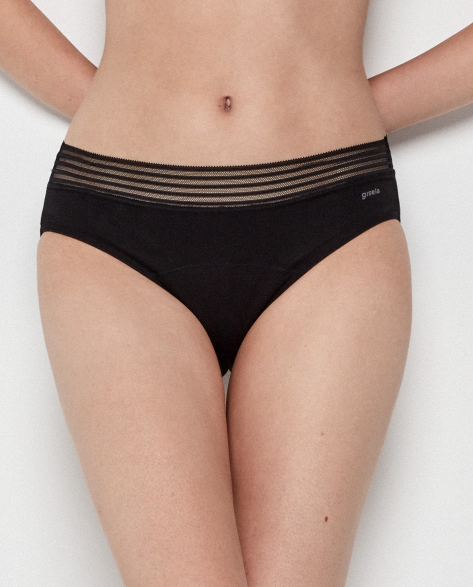 Imagem 0 de Cueca Menstrual em Tecido Eko de Média Absorção