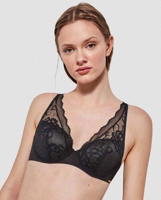 Imagem 0 de Soutien Bralette com Aro e Foam com Renda