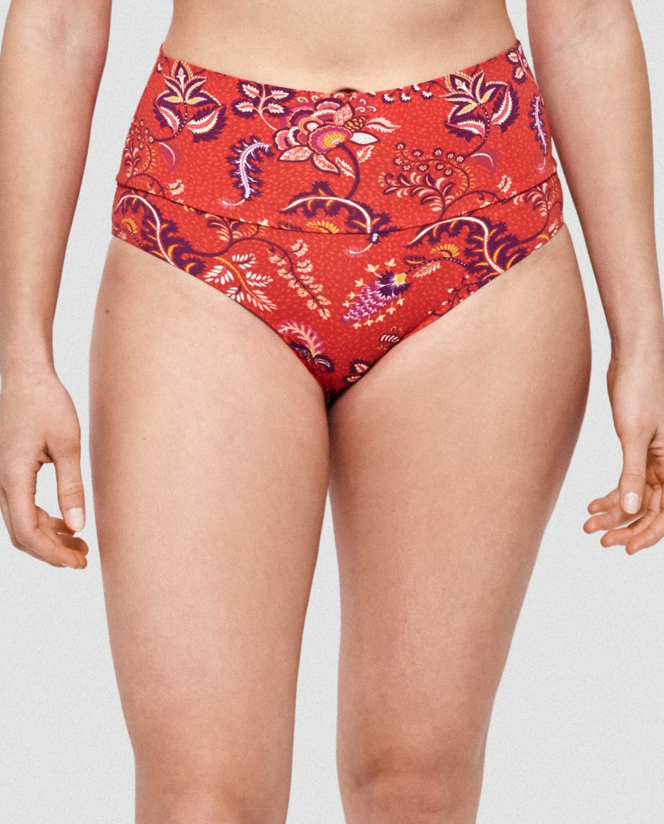 Imagem 0 de Cueca de Biquíni Multiposições em Tecido Estampado