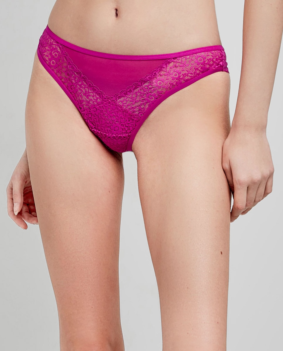 Imagem 0 de Cueca Brasileira em Tecido de Renda