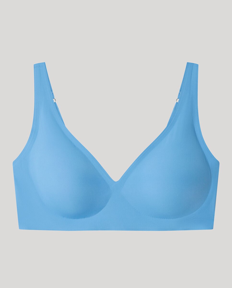 Soutien sem Aro e com Foam Amovível Azul-celeste-5