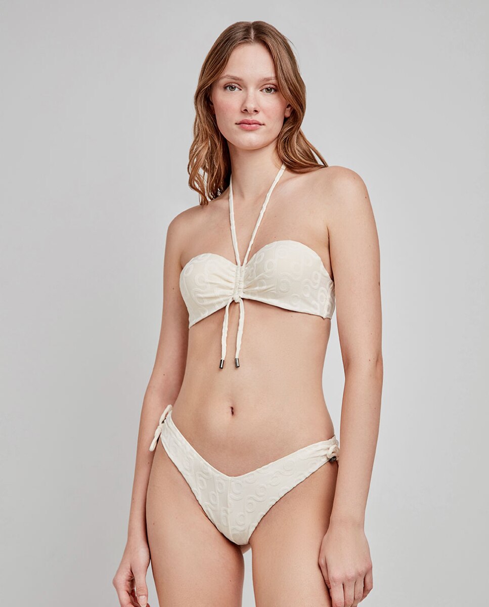 Cueca Biquíni Brasileira Corte em V Cru-3