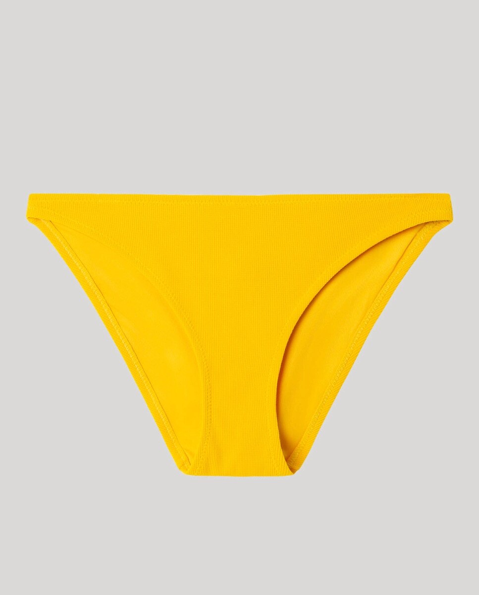 Cueca de Biquíni Clássica Amarelo-5
