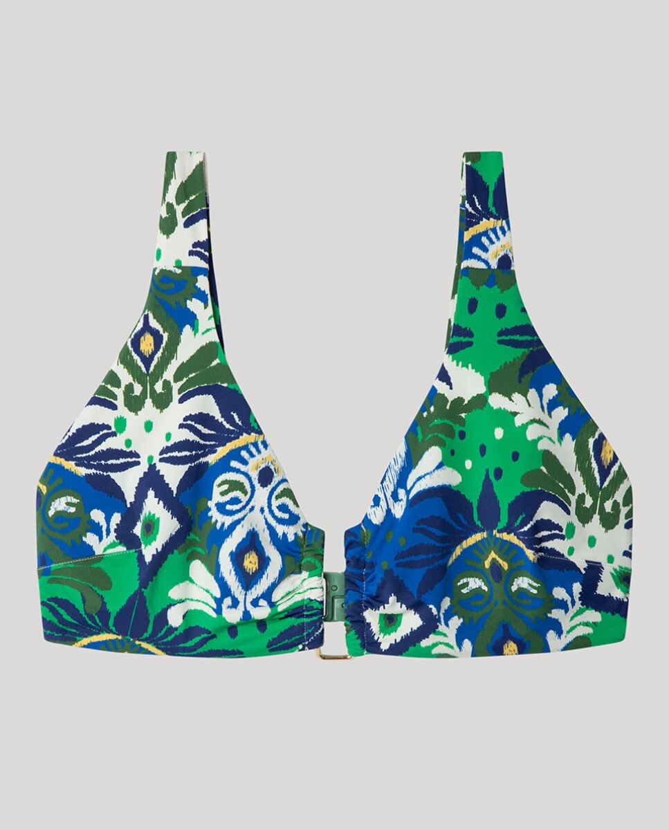 Top Biquíni de Capacidade sem Aro e sem Foam Multicolor-5