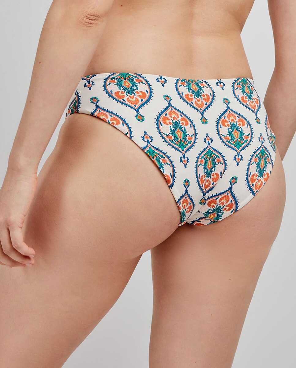 Cueca Biquíni Reversível Multicolor-3