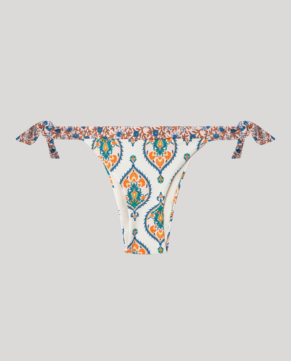 Cueca Biquíni Ajustável Multicolor-5