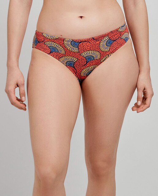 Imagem 0 de Cueca de Biquíni Midi em Tecido Estampado