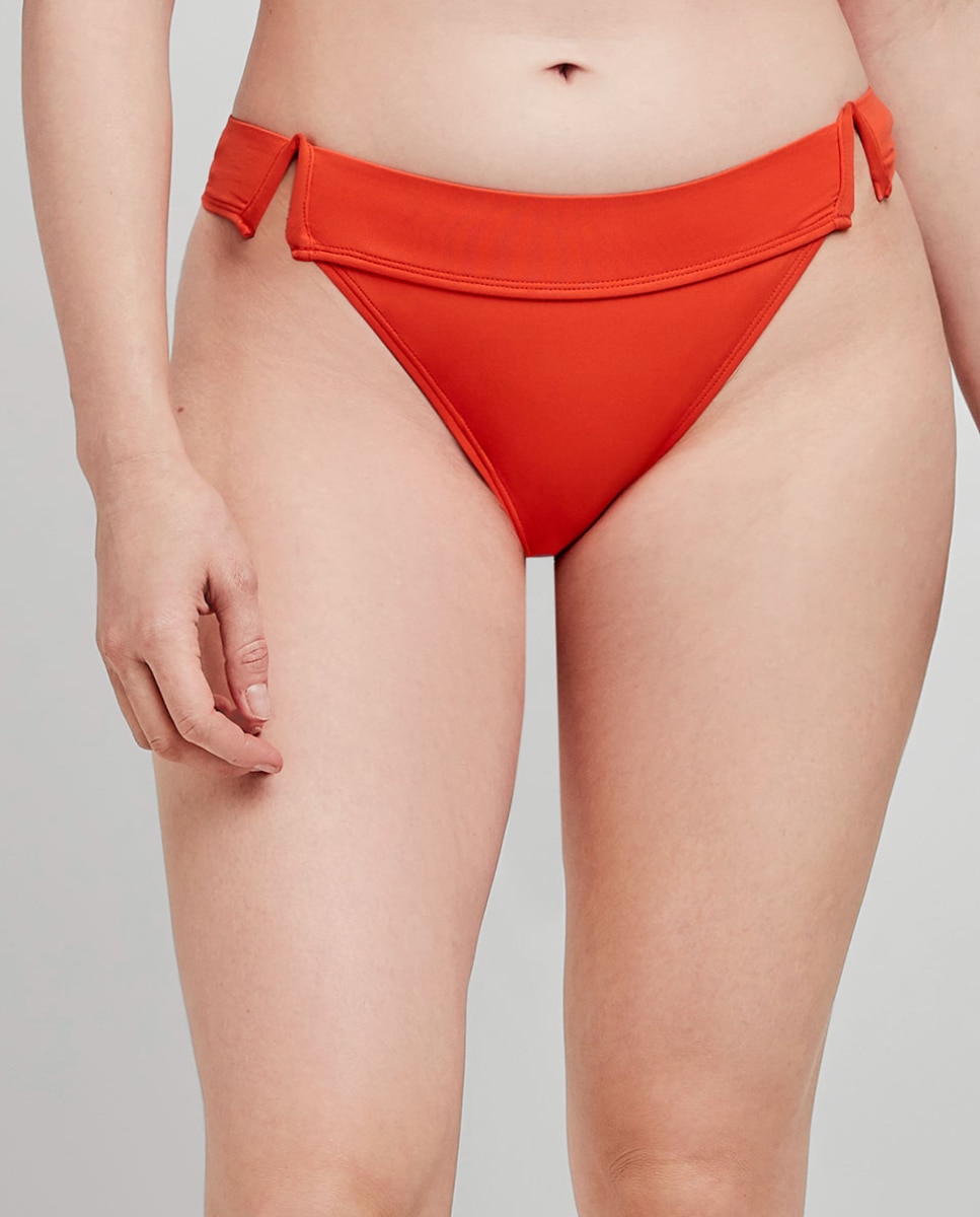 Cueca Biquíni Midi Laranja-forte-1